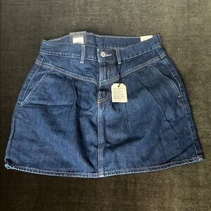 Levi's Dark Blue Mini Skirt